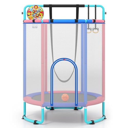 Kids trampoline with safety - kids,